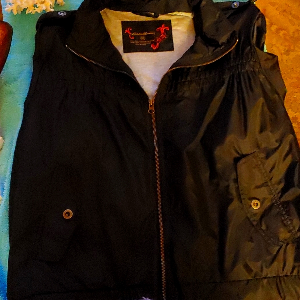 Eddie Bauer wind breaker jacket sz Exlg